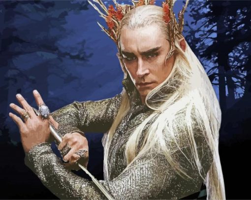 Thranduil The Hobbit Paint By Numbers
