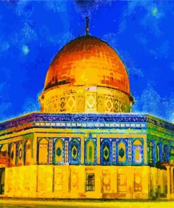 Al Aqsa Art Paint by numbers