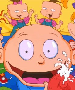 Rugrats Characters Paint by numbers