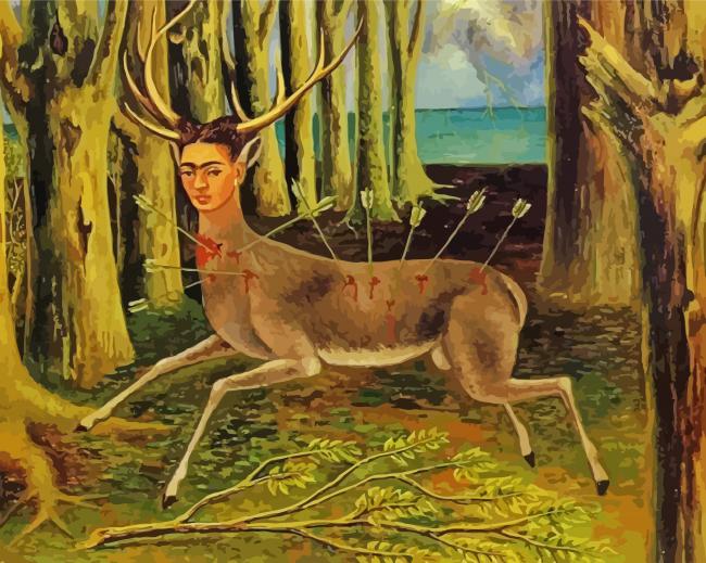 Wounded Deer Paint by numbers
