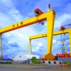 Harland And Wolff Cranes Paint by numbers