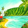 Hawaii Koolau Mountains Art paint by n