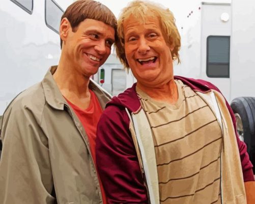 Dumb And Dumber Film  paint by numbers