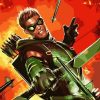 Green Arrow paint by number