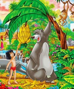 The Jungle Book paint by numbers