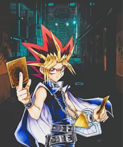 Yugioh Anime paint by numbers