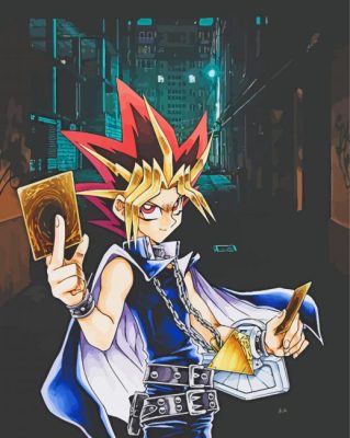 Yugioh Anime paint by numbers