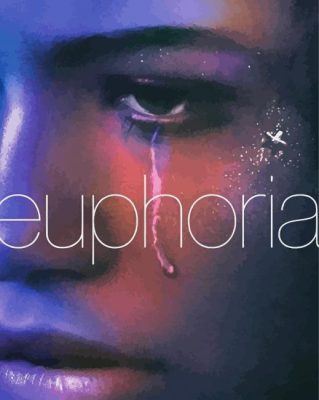 Euphoria Poster paint by numbers