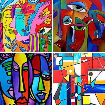 Cubism-painting-by-numbers