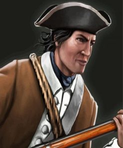 Minuteman paint by numbers