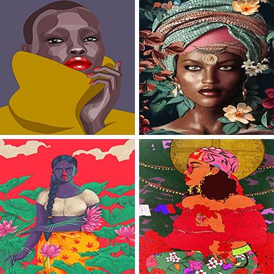 black-girl-art-painting-by-numbers