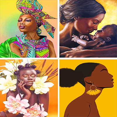 black-woman-painting-by-numbers