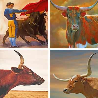 bulls-painting-by-numbers