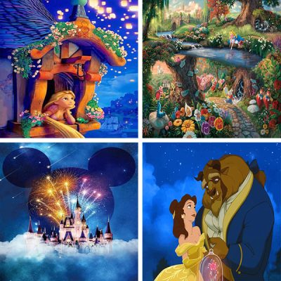 disney painting by numbers