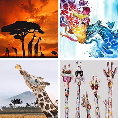 giraffes-painting-by-numbers