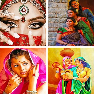 indian-girls-painting-by-numbers