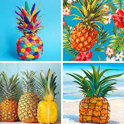 pineapples-painting-by-numbers