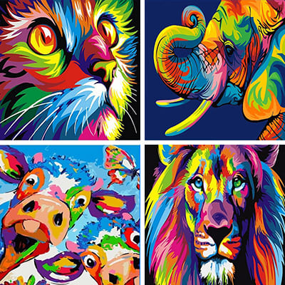 rainbow-animal-painting-by-numbers