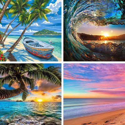 seascapes painting by numbers