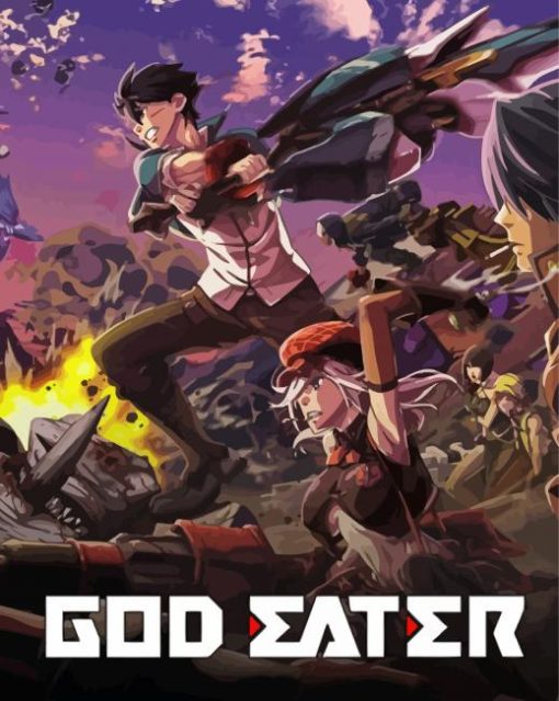 god eater paint by numbers