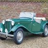Green MG TD paint by numbers