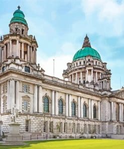 Belfast City Hall paint by numberss