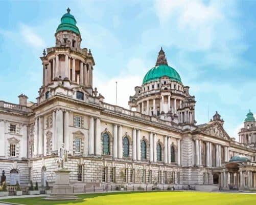 Belfast City Hall  paint by numberss