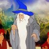 Lotr 1978 Animated Movie paint by numbers