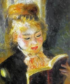 The Reader By Pierre Renoir paint by numberss