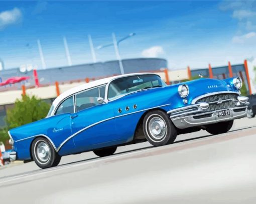 Buick Car paint by numbers