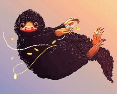 Cute Niffler  paint by numbers