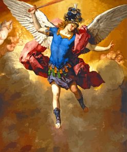 ArchAngel Michael paint by numbers
