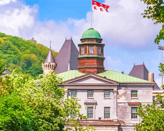 McGill University paint by numbers