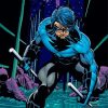 Dick Grayson Nightwing paint by numbers