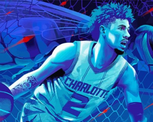 The Basketball Player Lamelo Ball   paint by numbers