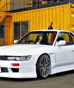 Nissan Silvia S13 paint by numbers