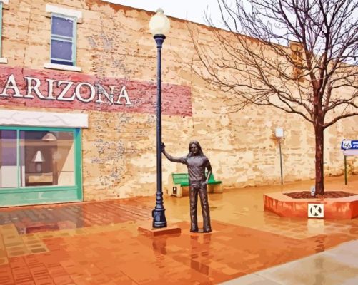 Aesthetic Winslow Arizona  paint by numbers