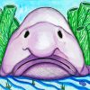 Blobfish Art paint by numbers