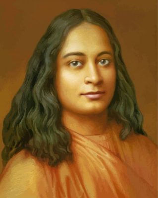 Paramahansa Yogananda paint by numbers
 