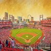 Busch Stadium Paint By Numbers
