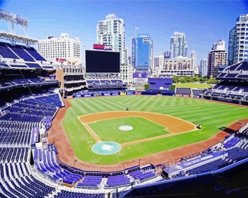 Petco Park California Paint By Numbers