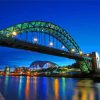 Aesthetic Tyne Bridge Newcastle Paint By Numbers