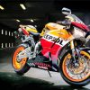 Honda 600 RR Paint By Numbers