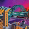 Tyne Bridge Newcastle Paint By Numbers