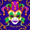 Cool Mardi Gras Mask Paint By Numbers