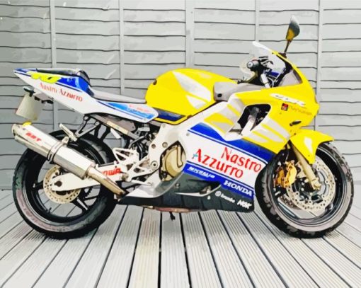 Honda CBR600RR Paint By Numbers