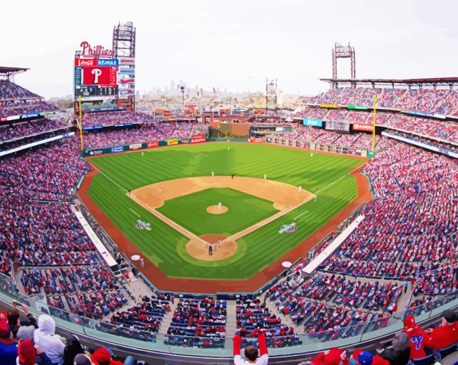 Citizens Bank Park Pennsylvania Paint By Numbers