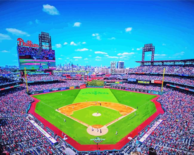 Citizens Bank Park Paint By Numbers