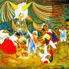 La Pinata by Diego Rivera Paint By Numbers