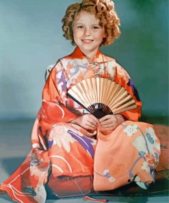 Shirley Temple Asian Mood Paint By Numbers